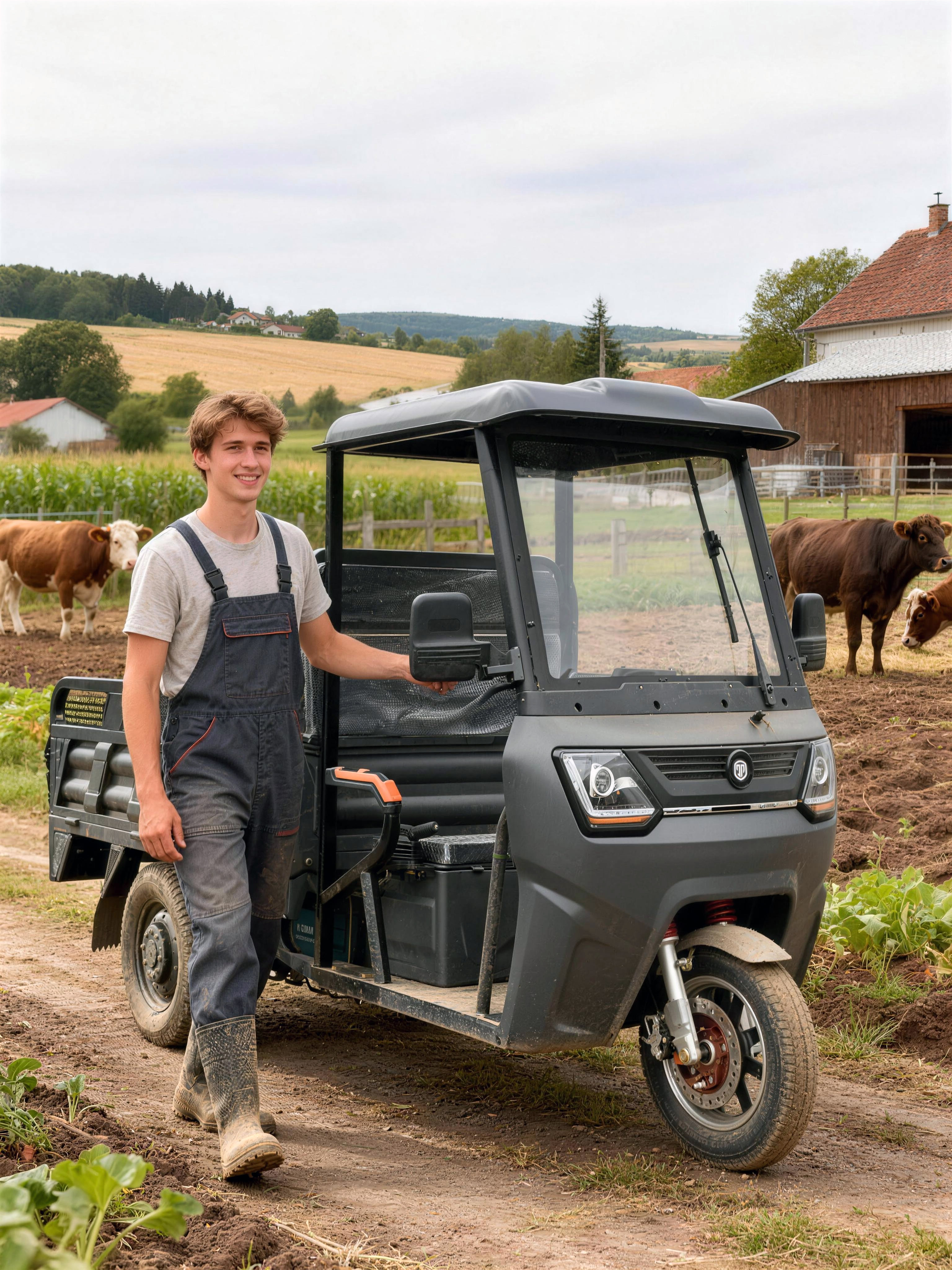 Elektrikli üç tekerlekli bisiklet